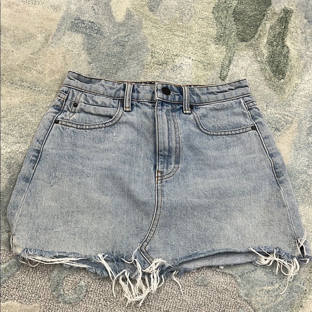 Alexander Wang Blue Casual Mini Skirt